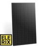 ELERIX Solarpanel Mono Half Cut 500Wp 132 Zellen, (ESM-500S), Palette 31 Stück, Schwarz