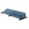 Elevazione tetto piano – Set “Flat-Flex” Black Line – per 2 x moduli fotovoltaici (affiancati)