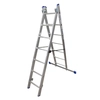 ELKOP two-part multi-purpose ladder 2 x 7, load capacity 150 kg