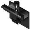 End clamp 30mm Length: 50mm black, CLICK