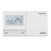 ENGO bežični regulator temperature E901RF baterijski programabilni tjedni nadgradni bijeli