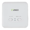 ENGO Funk-Temperaturregler E901RF batterieprogrammierbar, wöchentlich, Aufputzmontage, weiß