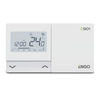 ENGO wired temperature controller E901 battery programmable weekly surface-mounted white