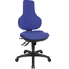 Ergo Point office swivel chair, blue cover