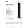 Estação de carregamento CityCharge V2 (Elinta Charge) | 2x22kW | 3 Fases