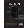 EXE Solar Triton 415W čierny rám