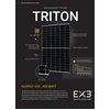 EXE Solar Triton 415W črni okvir