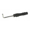 EXPANSION PLUG BX 8MM STRAIGHT HOOK 100SZT