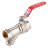 F-Power 1" ball valve with lever and filter - high quality fittings