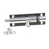 Narrow profile latch 75X25X0.9MM SILVER