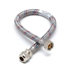Connecting hose Toten 3/8 "braided stainless steel