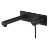 Concealed washbasin tap with spout Corsan Lugo black CMB7515BL