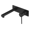 Concealed washbasin tap with spout Corsan Lugo black CMB7515BL