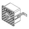 Fali tesztdoboz 150x150x100 fehér+ R /TW/ TÍPUS AN-60A/B/R