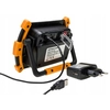 FARO A BATTERIA 10W LAMPADA PORTATILE LED COB