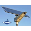 Farola solar LED SANKO SN-50 (LED 50W 9000lm, panel de doble cara 100W LiFePO4 30Ah)