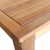 Lumarko Table and bar stools, 3 pieces, solid acacia wood