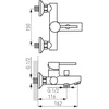 Fdesign Flusso vaňová batéria FD1-FLS-1-11