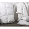 Feather duvet 150x200cm with cross & transverse seams 1500g, with cotton fabric, 100% natural
