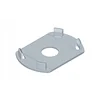 Swivel base for a plastic concrete holder