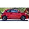 FIAT 500e – CHROM-Leisten für dekorative Chrom-Seitentüren