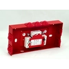 Fire protection box, rectangular, E90, branched 3x3x4mm2, 197x103x30 mm, PIP-2AN R3x3x4