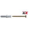 FIX expansion plug fi 6 with a screw 3,5x30 mm polypropylene