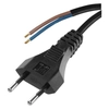 Flexo cord PVC 2x0,75 mm, 2m black