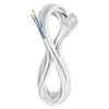 Flexo cord PVC 3x0,75 mm, 5m white