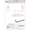 Fliesenhalter L -330 gedreht H 70mm. ZS