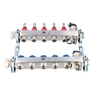 Floor heating - manifolds: PREMIUM manifold with rotameters -5 circuits