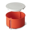 Flush-mounted box PO-70, for drywall walls, orange