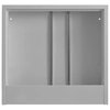 Flush-mounted cabinet 335x575-665x110-170 online on 4 coin-operated circuits