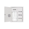 Flush-mounted meter switchboard RL-24 ZSZ with a window and a lock. place for counter i 24 type S protectionsIP31