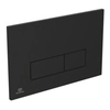 Flush plate matt black Ideal Standard ProSys Oleas M2 R0121A6