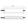 Fonte de LED T-LED 24V 150W SLIM-24V-150W Variante: fonte de LED 24V 150W SLIM-24V-150W