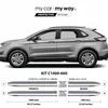 Ford Edge - benzi CROMATE Ușă de protecție laterală SR