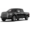 FORD F150 - CHROME strips for decorative chrome side doors