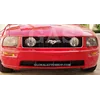 Ford Mustang - Chrome Strips Grill Chrome Dummy Bufer Tuning