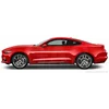 FORD MUSTANG - Strisce CROMATE sulle portiere laterali cromate decorative