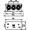 Forgreningsboks type A 6