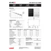 Fotoelementu modulis PV panelis 425Wp Longi Solar LR5-54HTH-425M Hi-MO 6 Explorer melns rāmis Melns rāmis
