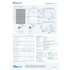 Fotoelementu modulis PV panelis 425Wp Trina Vertex S+ TSM-425-NEG9R.28 Dual Glass N-tipa melns rāmis