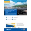 Фотоволтаичен модул PV панел 590Wp JA SOLAR JAM72D40-590/LB_SF Bifacial Deep Blue 4.0X Стъкло Стъкло N-тип Сребърна рамка Сребърна рамка