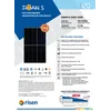 Fotovoltaický modul FV panel 415Wp Risen RSM40-8-415M Mono Half Cut Black Frame