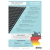 Fotovoltaikus modul aleo LEO 415W - Németországban készült