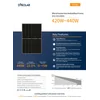 Fotovoltaikus modul PV panel 425Wp DAS SOLAR DAS-DH108NA-425W N-típusú bifacial dupla üvegmodul (fekete keret) Fekete keret