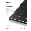 Fotovoltaikus modul PV panel 440Wp Longi Solar LR5-54HTH-440M Hi-MO 6 Explorer fekete keret Fekete keret