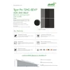 Fotovoltaikus modul PV panel 545Wp JINKO JKM545M-72HL4-BDVP Tiger Pro Bifacial kettős üveg ezüst keret