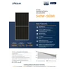 Fotovoltaikus modul PV panel 550Wp DAS SOLAR DAS-DH144PA-550_SF P-típusú mono ezüst keret Ezüst keret
